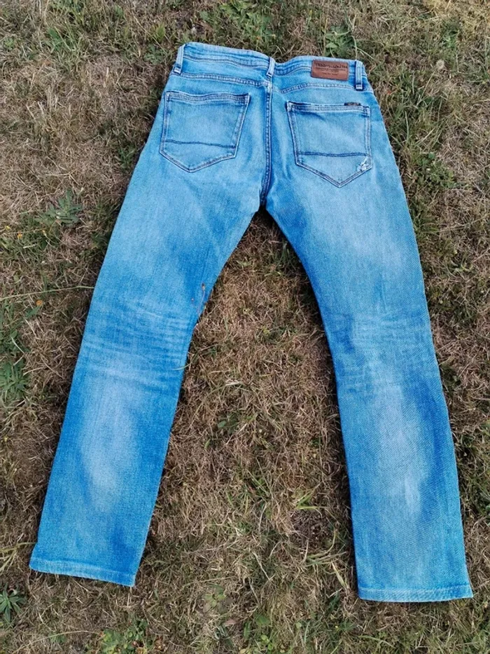 Jean Teddy Smith bleu used Marlon fit taille 40 W31 L34 - photo numéro 2