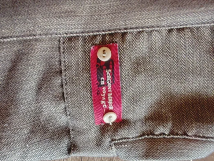 Pantalon à bretelles sergent major - photo numéro 3