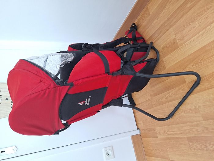 Porte bébé deuter kid confort 1 avec étriers repose-pieds - photo numéro 2