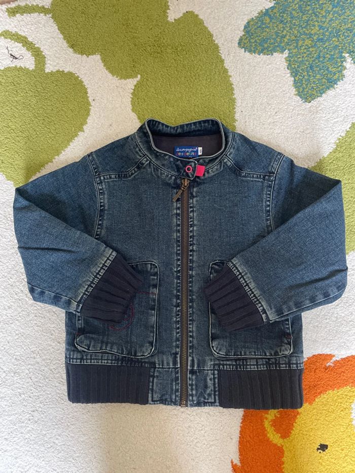 Veste en jeans fille 4 ans