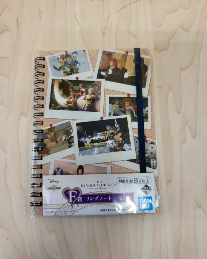 Carnet Kingdom Hearts Ichibankuji