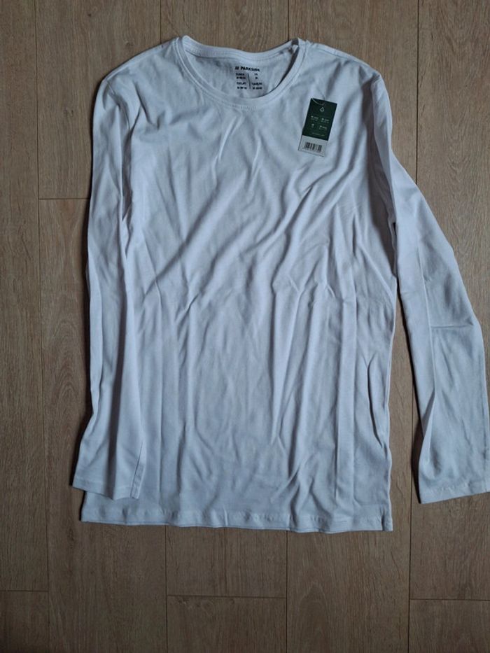 Haut blanc manches longues