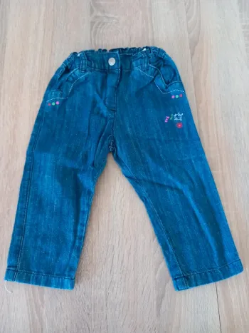 Jeans fille 18 mois