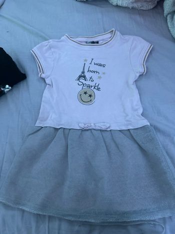 Robe manche courte