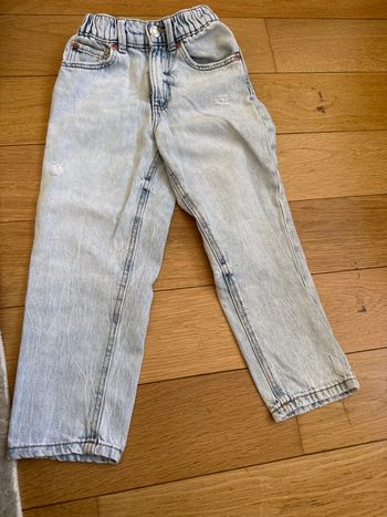 Jean Zara garçon taille 5 ans bleu jean délavé 