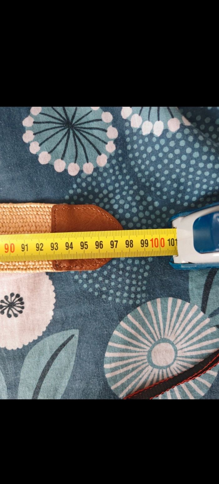 Ceinture en paille tressée femme ~ 97,5 cm - photo numéro 5