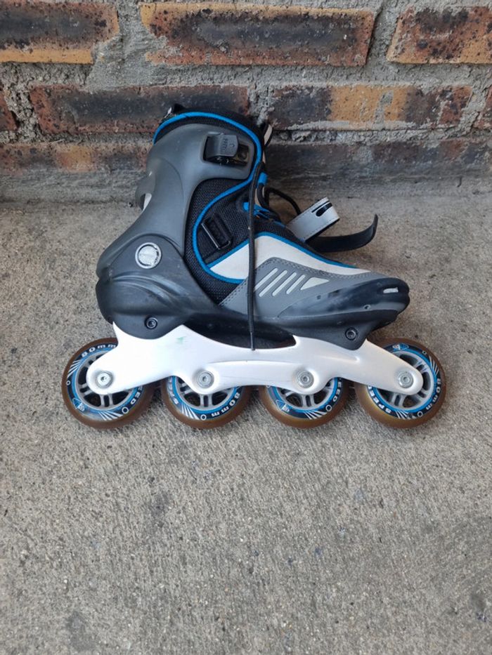 Roller gris et bleu - photo numéro 12