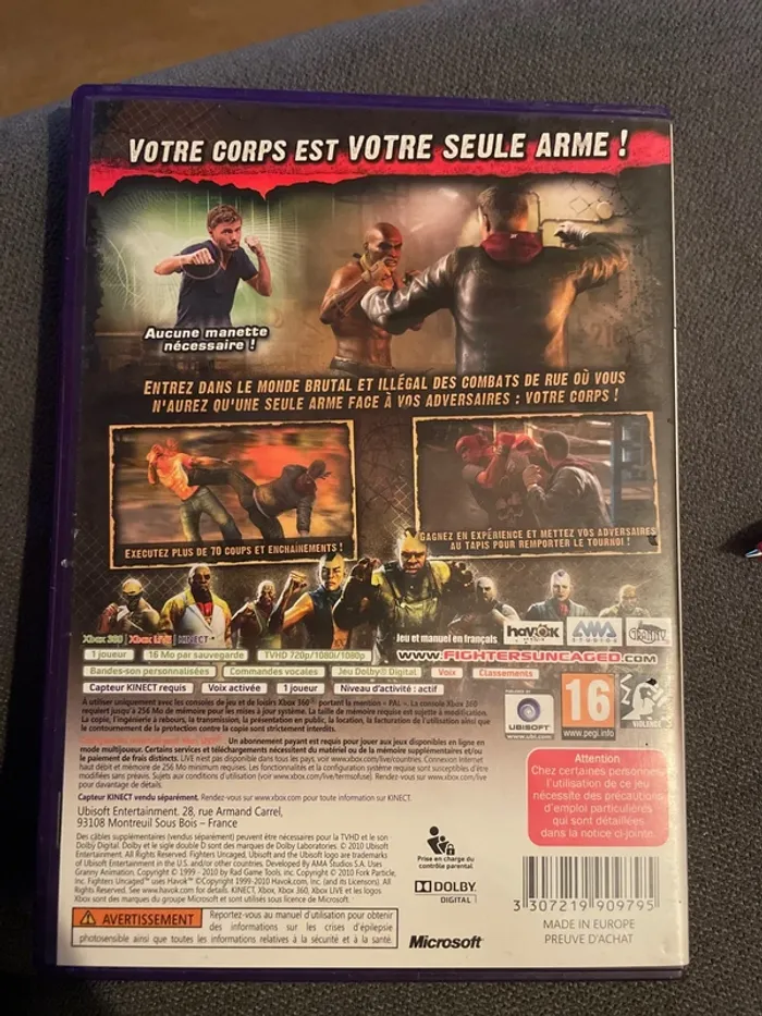 Fighters ungaged kinect Xbox 360 - photo numéro 3