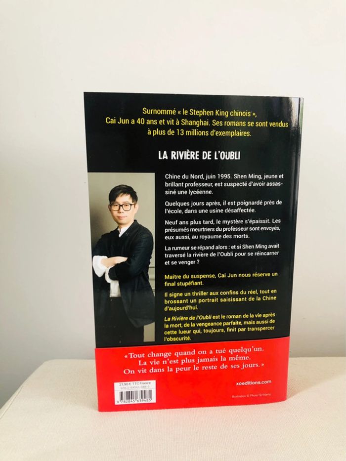 Livre thriller la rivière de l’oubli Cai Jun NEUF - photo numéro 4