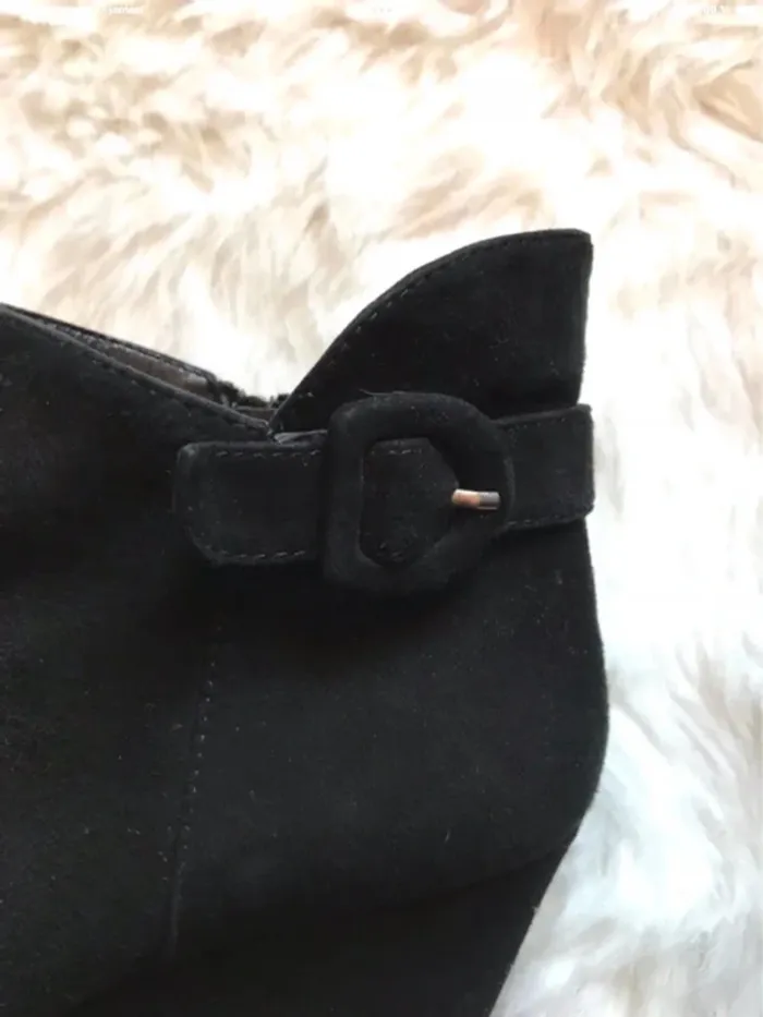 Bottines noires compensées Bisous confiture 38 - photo numéro 11