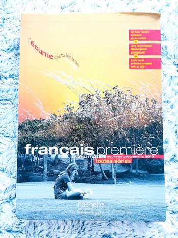 L'écume des lettres- Français 1ere- Hachette🖤