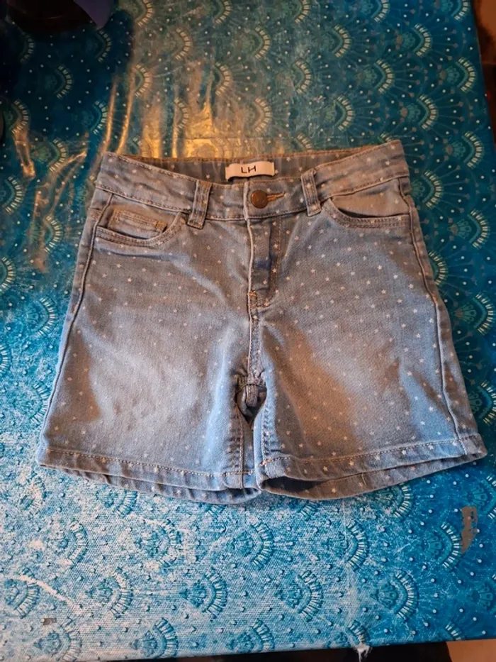 Short jeans 8 ans LH
