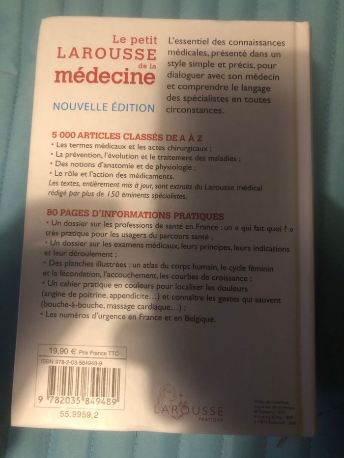 Le petit larousse de la médecine - L’indispensable pour toute la famille en 5000 articles - photo numéro 4