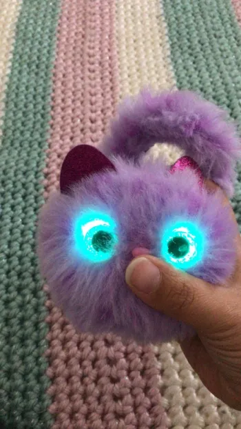 Peluche chat pomsies