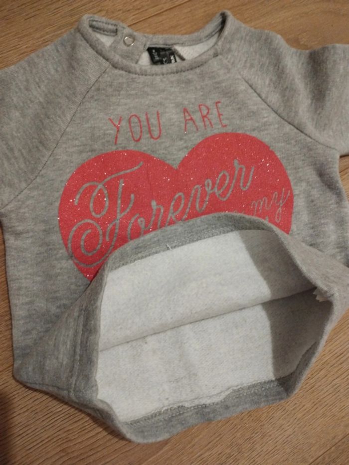 Sweat fille 24 mois - photo numéro 4