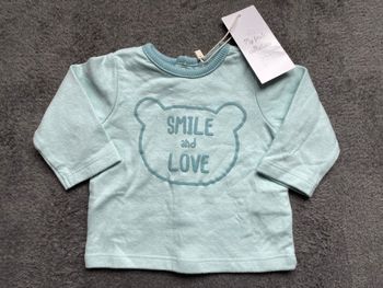 Haut manche longue 1 mois 54cm