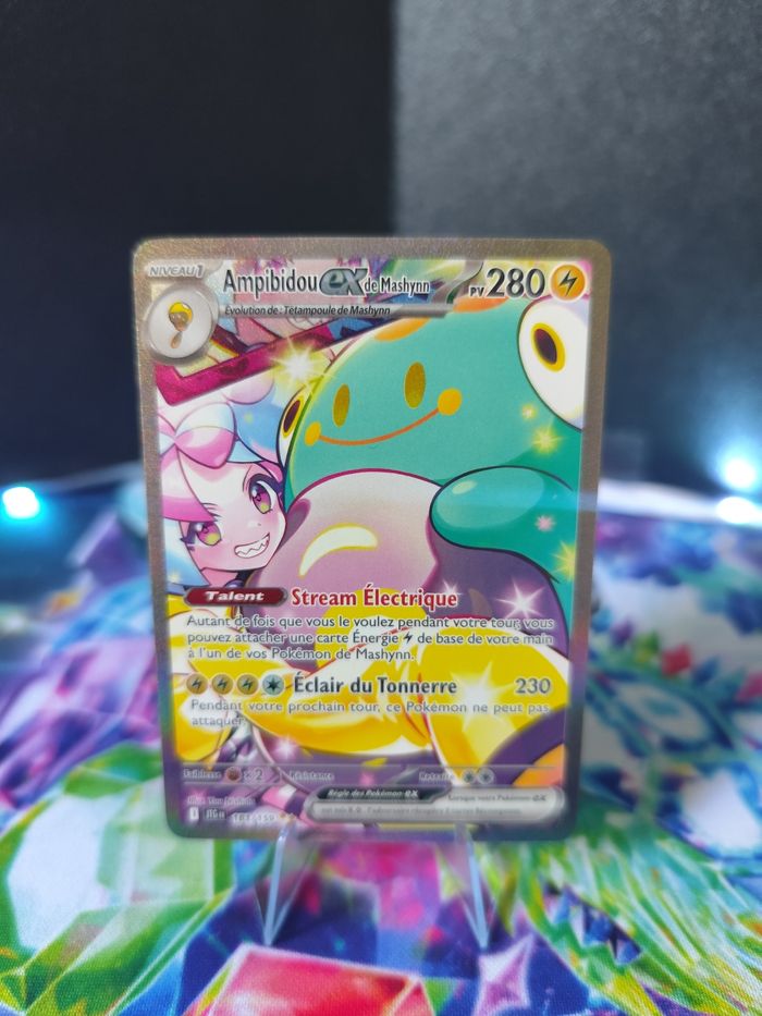 Carte pokémon neuve 🇨🇵 Ampibidou ex de Mashynn 183/159 alt Aventures ensembles - photo numéro 2