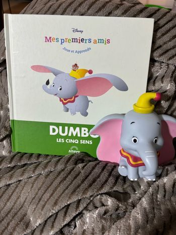 Figurine + Livre Dumbo n 3 Mes Premiers Amis Disney Altaya