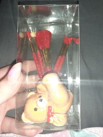 Ourson avec 5 pinceaux