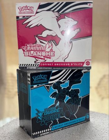 Duo etb 10.5 Foudre Noir et Flamme Blanche