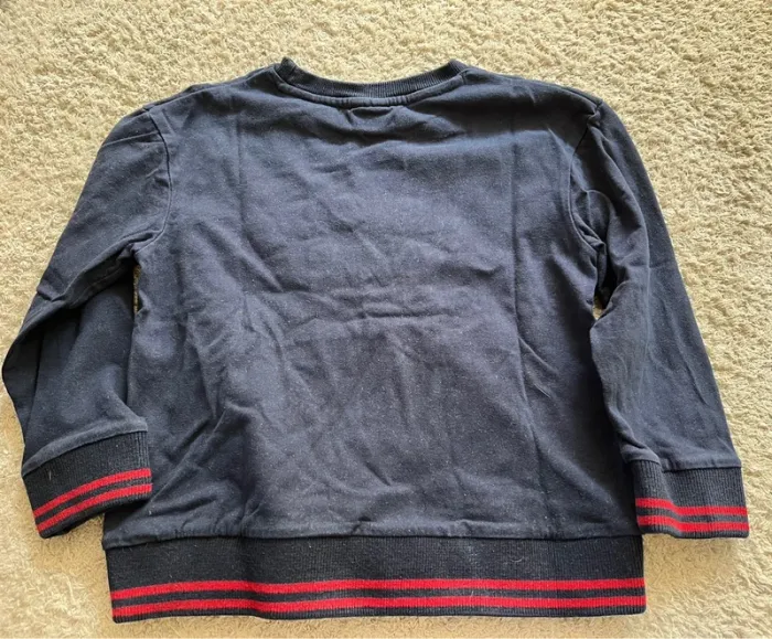 sweat léger bleu marine taille 6 ans marque Tape à l’œil - photo numéro 2