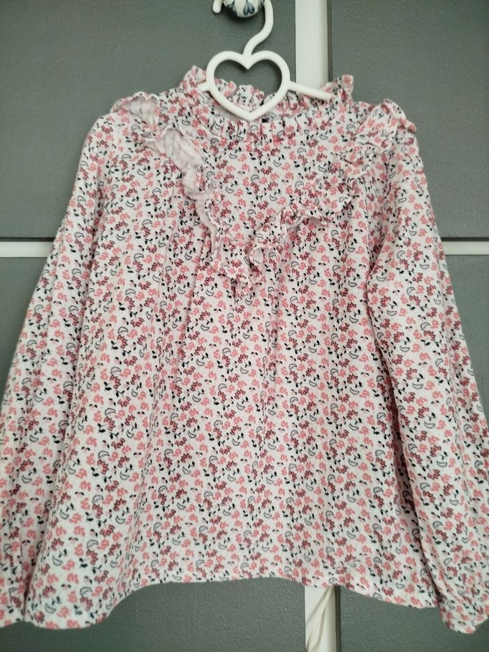 Blouse manches longues 4 ans