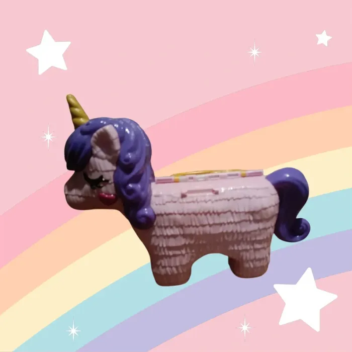 Polly pocket licorne en fête - photo numéro 2