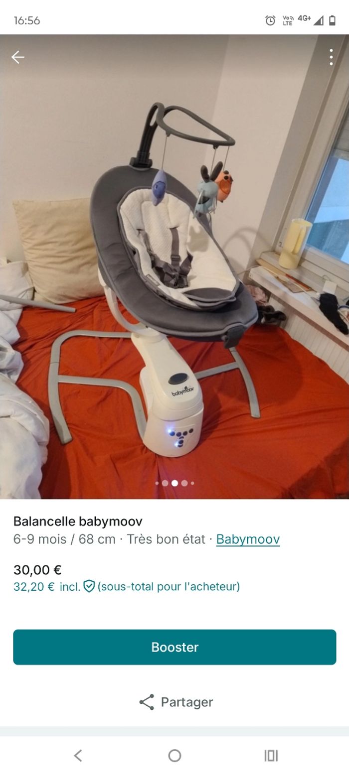 Balancelle babymoov