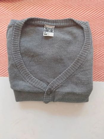 Petit gilet sans manches 2 ans