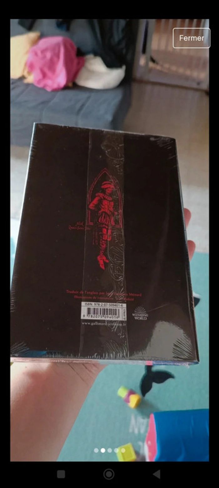 Harry Potter et l' école des sorciers livre gryffondor - photo numéro 2