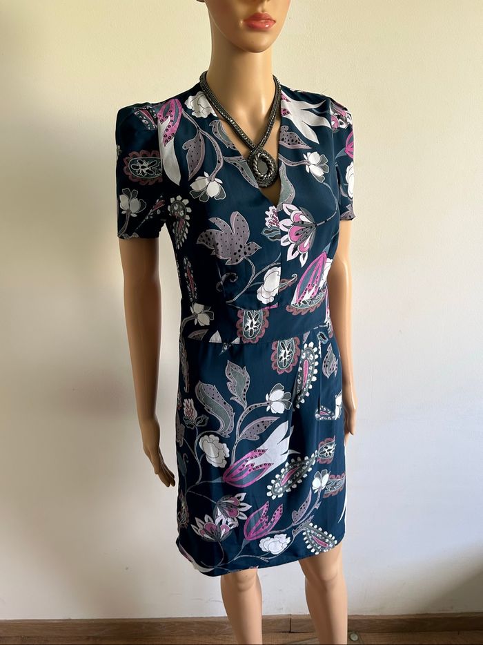 Robe imprimée neuve à manches courtes Morgan taille 34 (valeur 70€) - photo numéro 2