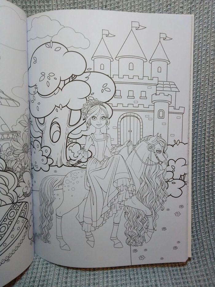 Coloriage 72 pages "Princesse" (1) - photo numéro 6