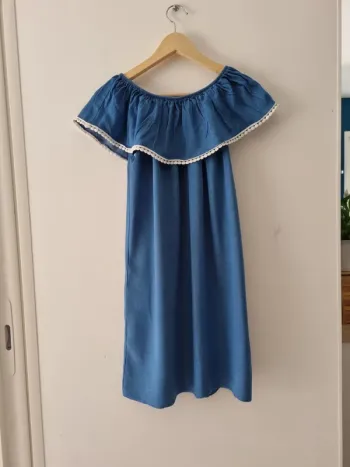 Robe effet jean