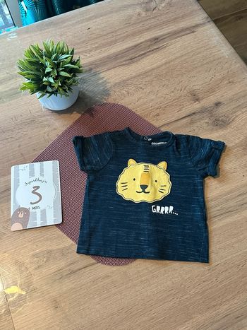 T-shirt 🦁 garçon 62cm /3m