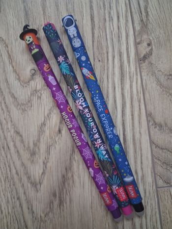 Stylos Legami Fleur Astronaute Sorcière 