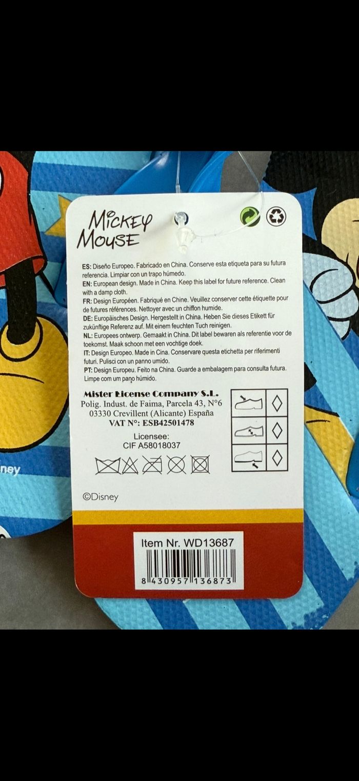 Tongs Mickey 28/30 - photo numéro 6