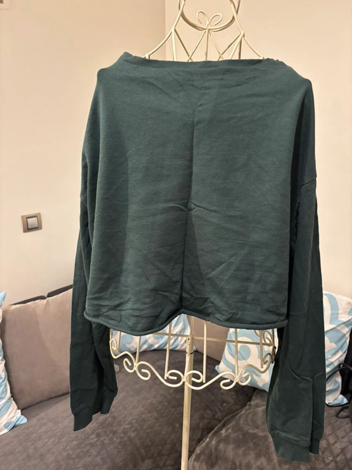 Pull léger H&M coupe loose - Taille L - Logo “Positivity” - photo numéro 4