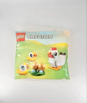 Lego Polybag Saisonnier (Réf. : 30643) : La Poule et les Poussins de Pâques 🐣 - NEUF