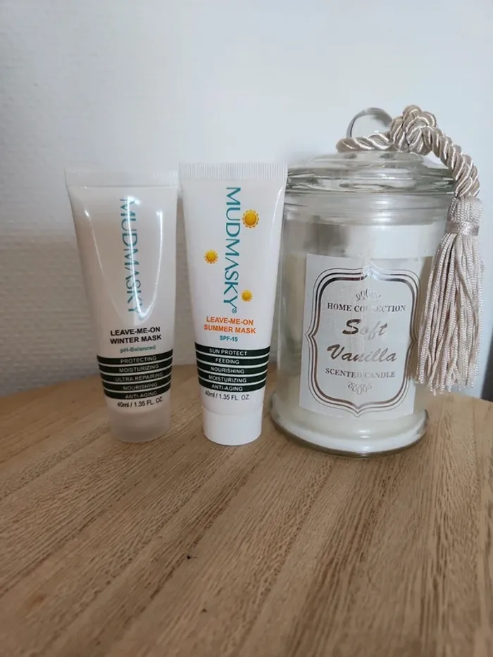 🌺Lot de 2 masques visage été et hiver Mudmasky🌺