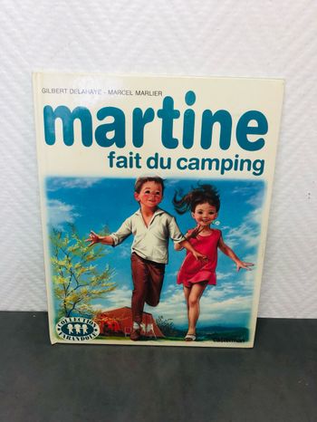 Martine fait du camping