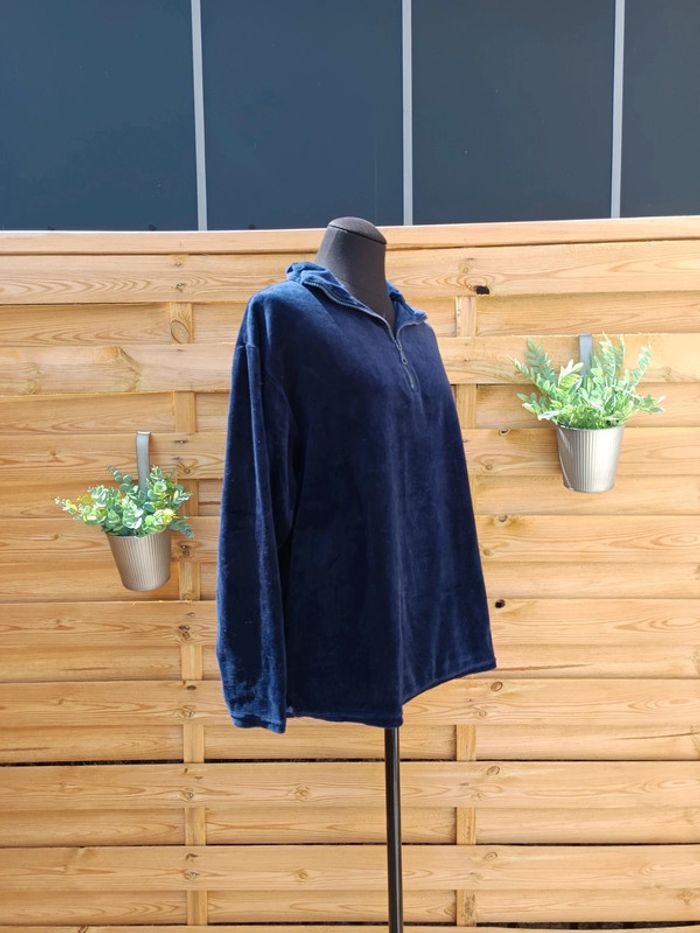 Pull de pyjama velours taille L - photo numéro 3
