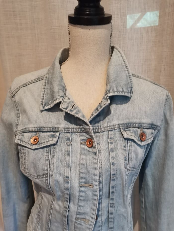 Veste en jean T 38 - photo numéro 3