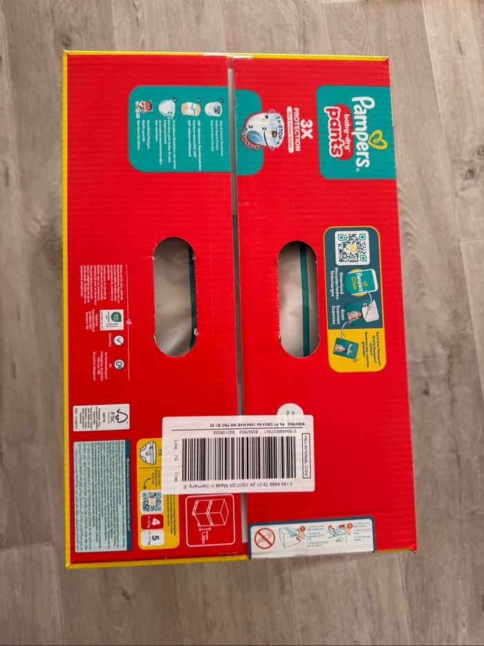 Couches Pampers PANTS taille 4 - photo numéro 3