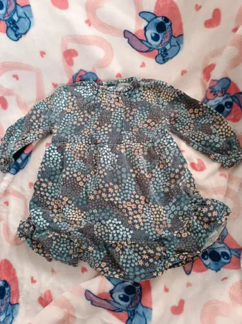 Robes motif fleur gemo taille 12 mois