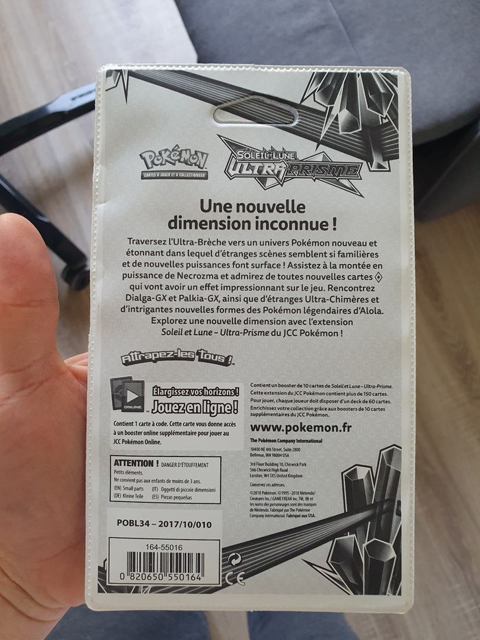 Blister pokemon ultra prisme phyllali - photo numéro 2