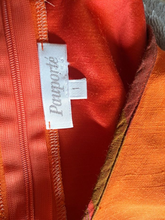Haut orange - photo numéro 5