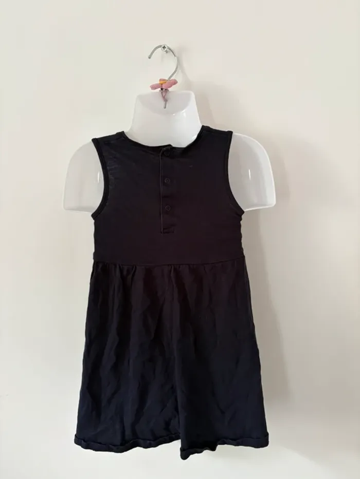 Robe bleu marine Kiabi “Papa je t’aime” Taille 36 mois (90/97 cm) - photo numéro 2