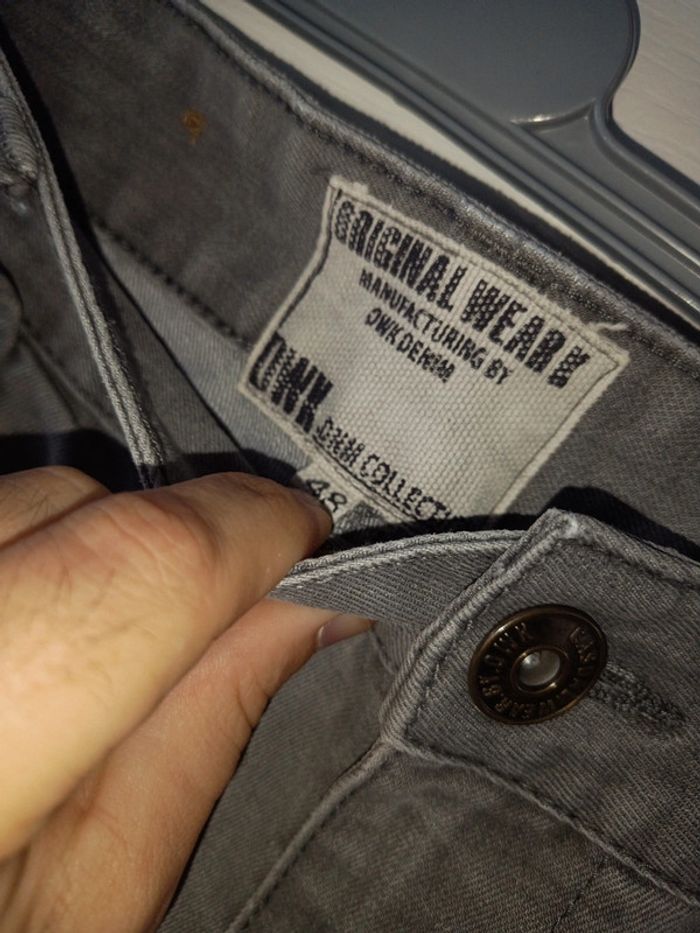 Jeans gris taille 48 - photo numéro 6