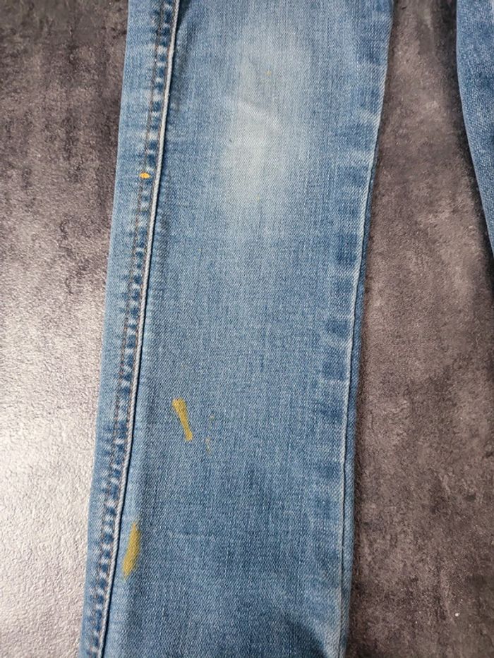 Lot 4 jeans slim fille 10 ans très bon état - photo numéro 18