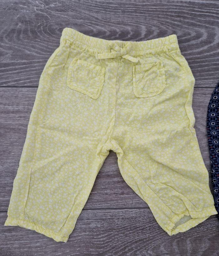 Lot 2 leggings légers 6 mois - photo numéro 2